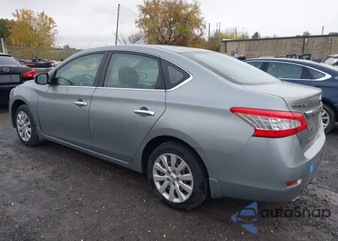 2014 Nissan Sentra S из США, поврежденный, VIN 3N1AB7AP2EL636726